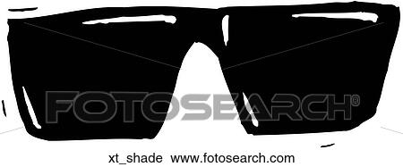 Clipart - Shades. Fotosearch