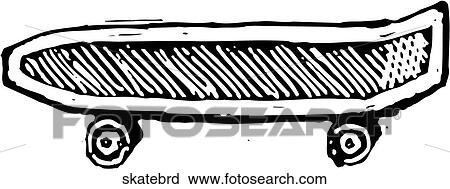 Clipart - Skateboard. Fotosearch
