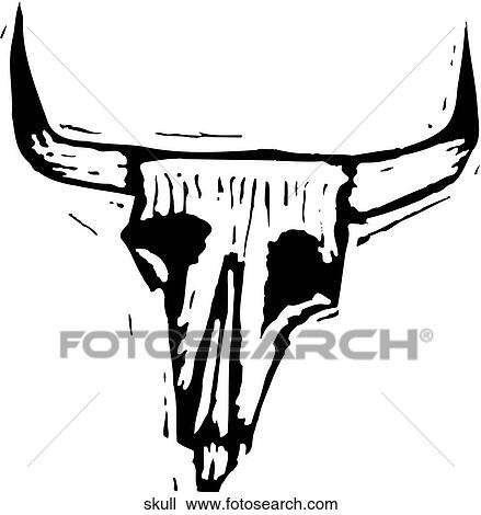 Clipart - Skull. Fotosearch