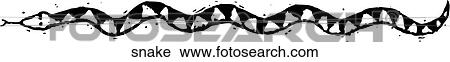 Snake View Large Clip Art Graphic Clipart - Snake. Fotosearch