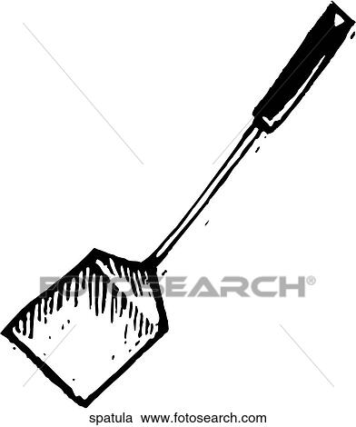 Clipart - Spatula. Fotosearch