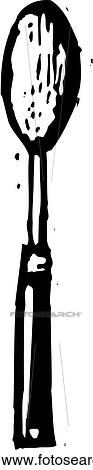 Clipart - Spoon. Fotosearch