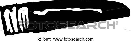 Stogie View Large Clip Art Graphic Clip Art - Stogie. Fotosearch