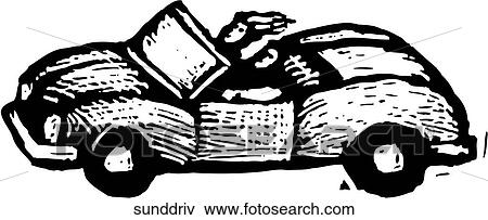 Clip Art - Sunday Drive. Fotosearch