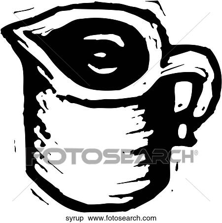 Syrup View Large Clip Art Graphic Clipart - Syrup. Fotosearch