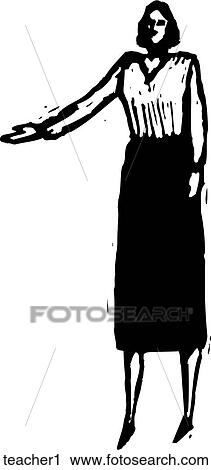 Teacher 1 View Large Clip Art Graphic Clipart - Teacher 1. Fotosearch