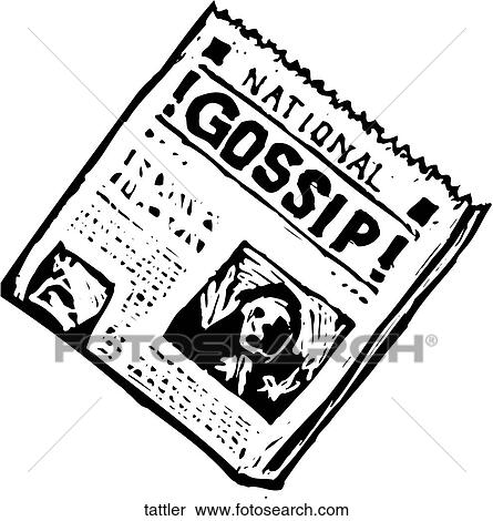 The Tattler View Large Clip Art Graphic Clipart - The Tattler. Fotosearch