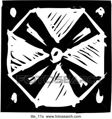 Clip Art - Tile 11s. Fotosearch