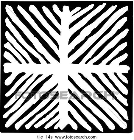 Tile 14s View Large Clip Art Graphic Clip Art - Tile 14s. Fotosearch
