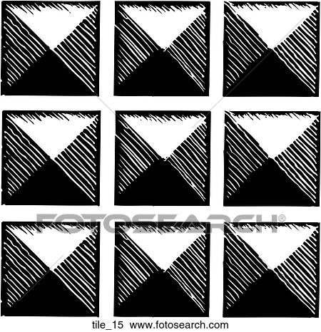 Clipart - Tile 15. Fotosearch