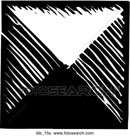 Clip Art - Tile 15s. Fotosearch