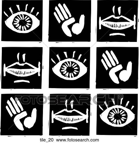 Clipart - Tile 20. Fotosearch
