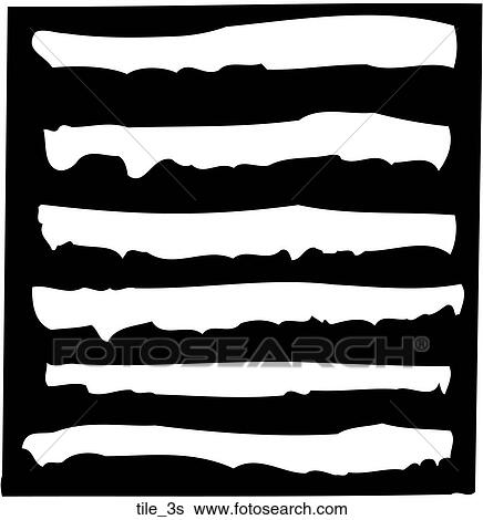 Tile 3s View Large Clip Art Graphic Clip Art - Tile 3s. Fotosearch