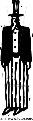 Clipart - Uncle Sam. Fotosearch