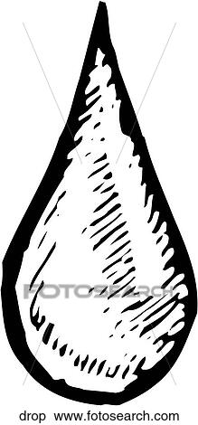 Clipart - Water Drop. Fotosearch