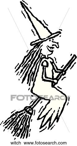 Clipart - Witch. Fotosearch
