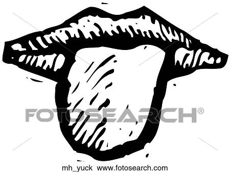 Clipart - Yuck Mouth. Fotosearch