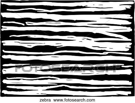 zebra View Large Clip Art Graphic Clipart - zebra. Fotosearch