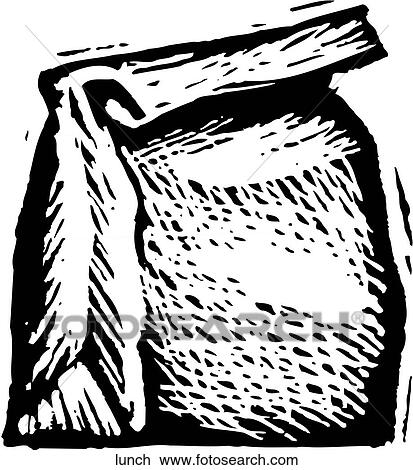 Bag o' Lunch View Large Clip Art Graphic Clipart - Bag o' Lunch. Fotosearch