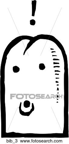 Bib 3 View Large Clip Art Graphic Clipart - Bib 3. Fotosearch