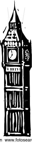 Clipart - Big Ben. Fotosearch