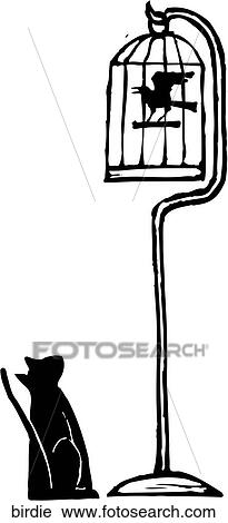 Clipart - Birdie. Fotosearch