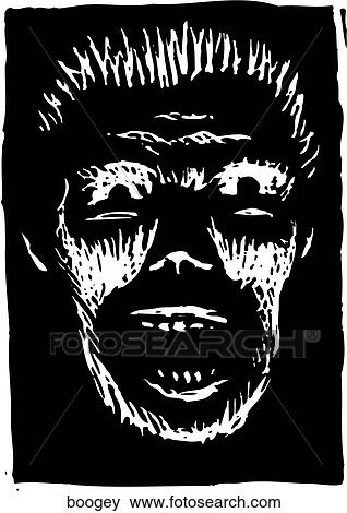 Boogey Man View Large Clip Art Graphic Clip Art - Boogey Man. Fotosearch