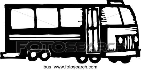 Bus View Large Clip Art Graphic Clip Art - Bus. Fotosearch