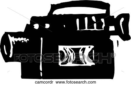 Camcorder View Large Clip Art Graphic Clipart - Camcorder. Fotosearch