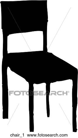 Chair 1 View Large Clip Art Graphic Clipart - Chair 1. Fotosearch