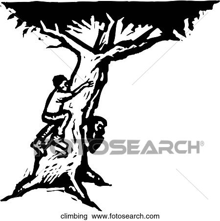 Clipart - Climbing. Fotosearch