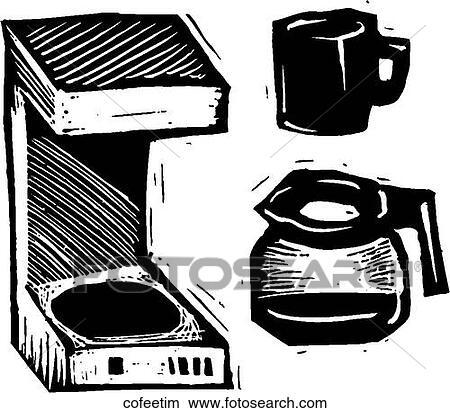 Clipart - Coffee Time. Fotosearch