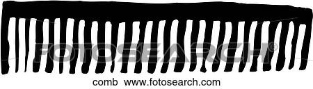 Clipart - Comb. Fotosearch