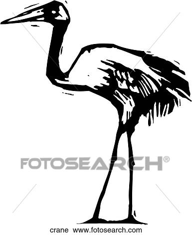 Crane View Large Clip Art Graphic Clipart - Crane. Fotosearch