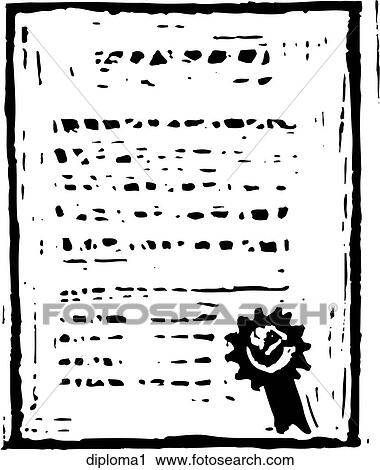 Diploma 1 View Large Clip Art Graphic Clipart - Diploma 1. Fotosearch