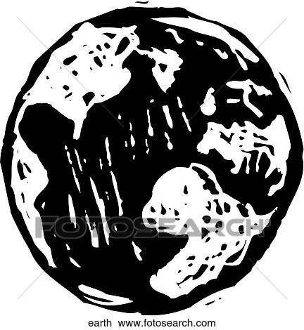 Clipart - Earth. Fotosearch