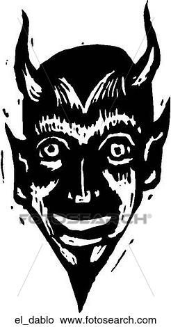 El Diablo View Large Clip Art Graphic Clipart - El Diablo. Fotosearch