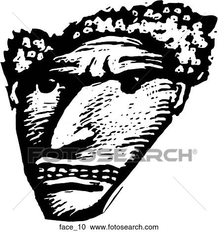 Clipart - Face 10. Fotosearch