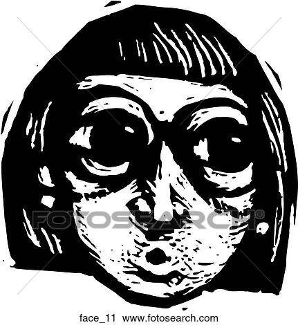 Clipart - Face 11. Fotosearch
