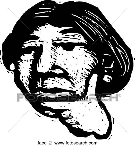 Clipart - Face 2. Fotosearch