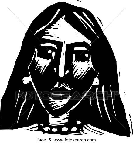 Clipart - Face 5. Fotosearch
