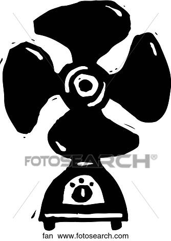 Fan View Large Clip Art Graphic Clipart - Fan. Fotosearch