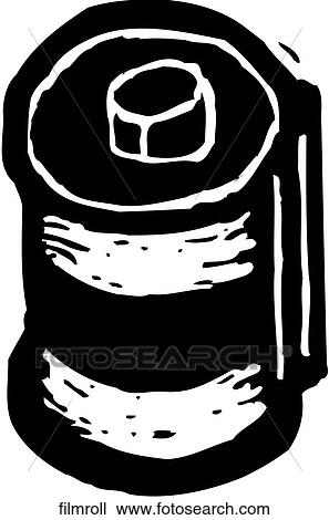 Film Roll View Large Clip Art Graphic Clipart - Film Roll. Fotosearch