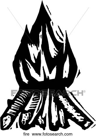 Clipart - Fire. Fotosearch