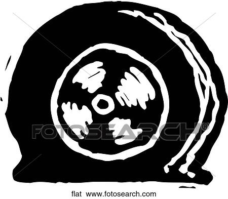 Flat View Large Clip Art Graphic Clip Art - Flat. Fotosearch