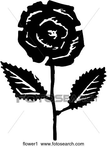 Clipart - Flower 1a. Fotosearch