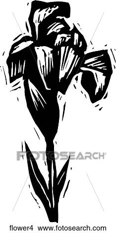Clipart - Flower 4. Fotosearch