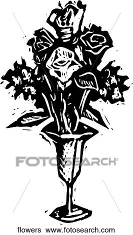 Clip Art - Flowers. Fotosearch