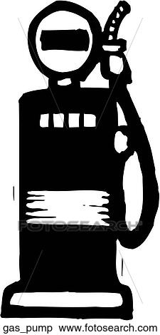 Gas Pump View Large Clip Art Graphic Clipart - Gas Pump. Fotosearch