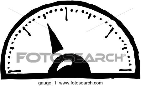 Clipart - Gauge 1. Fotosearch